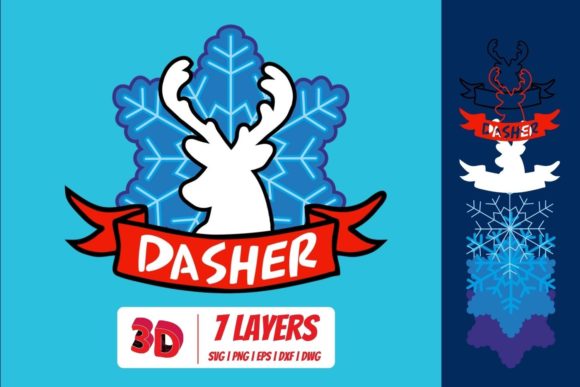 3D SVG Christmas Dasher: A Publisher's Review