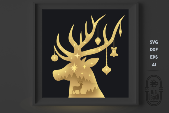 3D SVG Christmas Reindeer: A Brand Review
