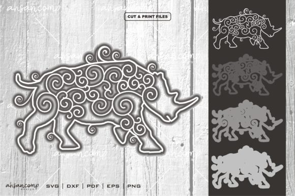 3D SVG for Shadow Boxes
