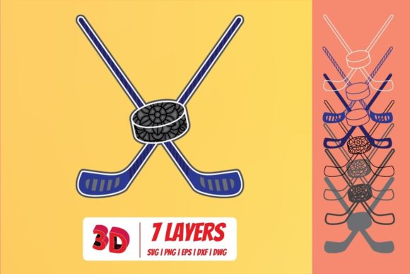 3D SVG Hockey 1: Dynamic Shapes for Brands