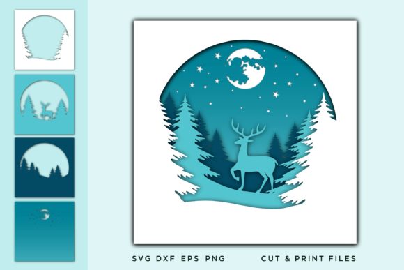 Reviewing a 3D SVG Christmas Asset for Local Brands